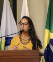 Vereadora Jamille Gomes (PT), Presidente da Comissão de Finanças e Orçamento