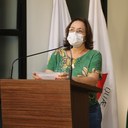 Vereadora Vanja Honorina (PSD), Presidente da Comissão de Abastecimento, Indústria, Comércio e Defesa do Consumidor