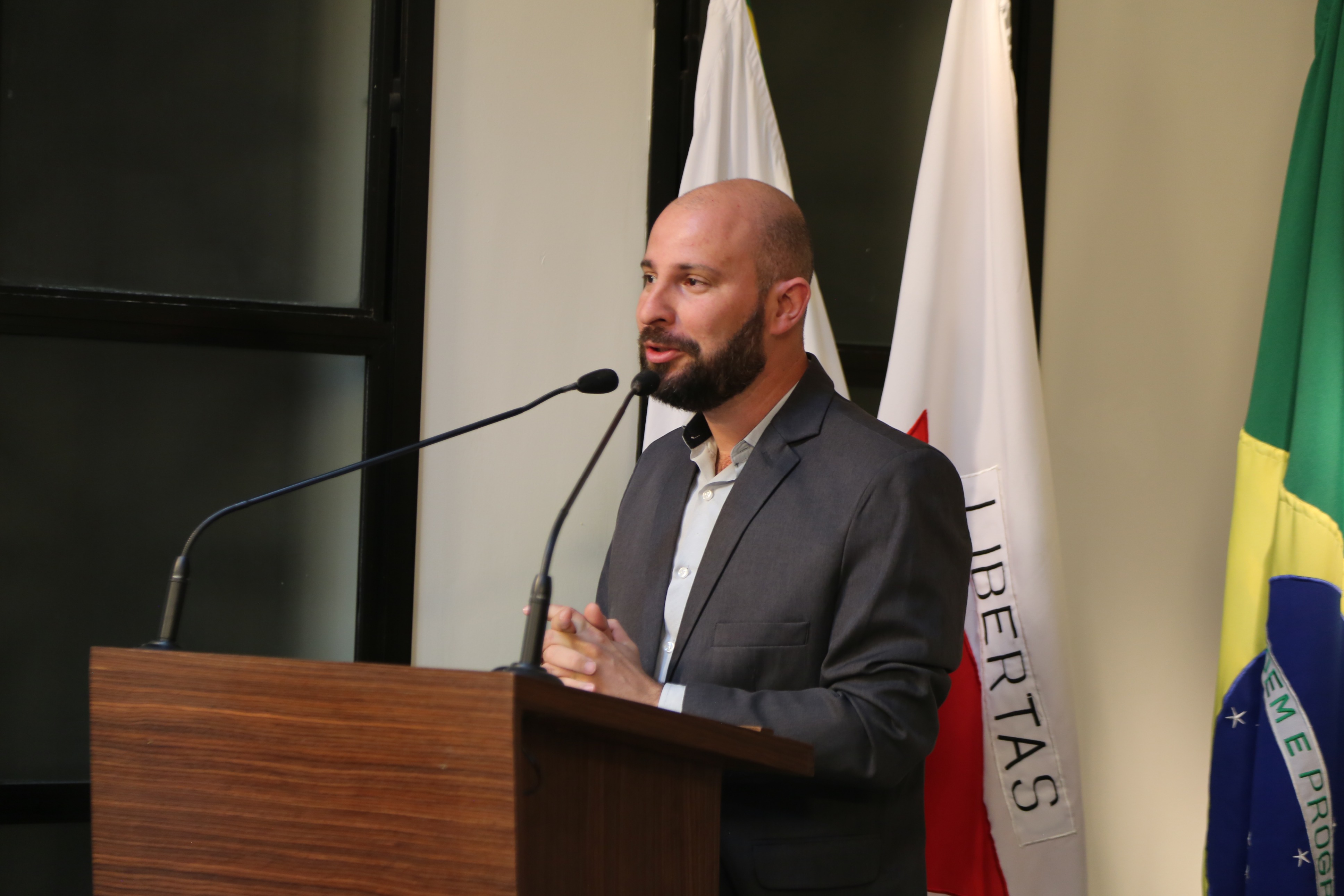 Vereador Cristiano Gonçalves (Moto Link) (SOLIDARIEDADE), Presidente da Comissão de Trânsito e Mobilidade Urbana