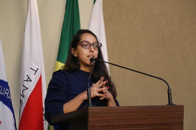 Vereadora Jamille Gomes (PT), Presidente da Comissão de Finanças e Orçamento