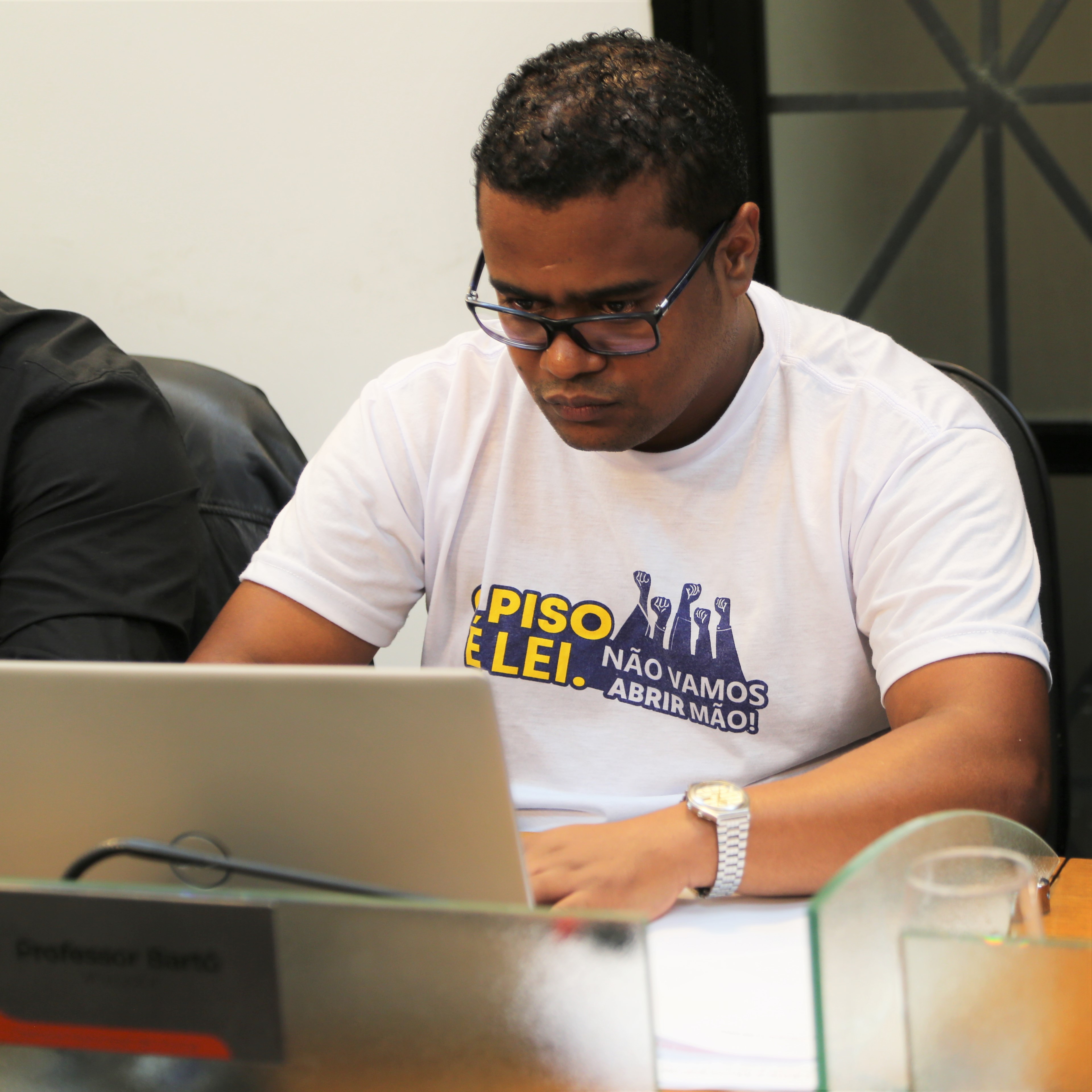 Vereador Bartomélio Martins (Professor Bartô) (PT), Presidente da Comissão de Educação, Ciência e Tecnologia