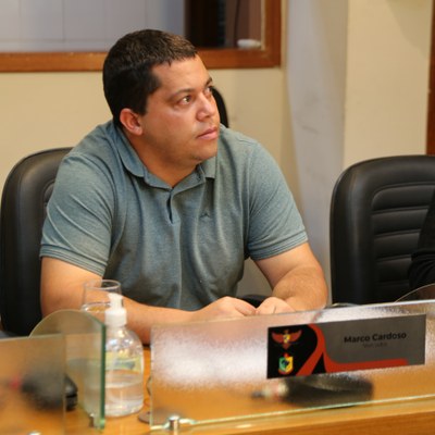 Vereador Marco Cardoso (Marcão Paraíso) (PSDB), Presidente da Comissão de Cultura, Turismo, Esporte e Juventude
