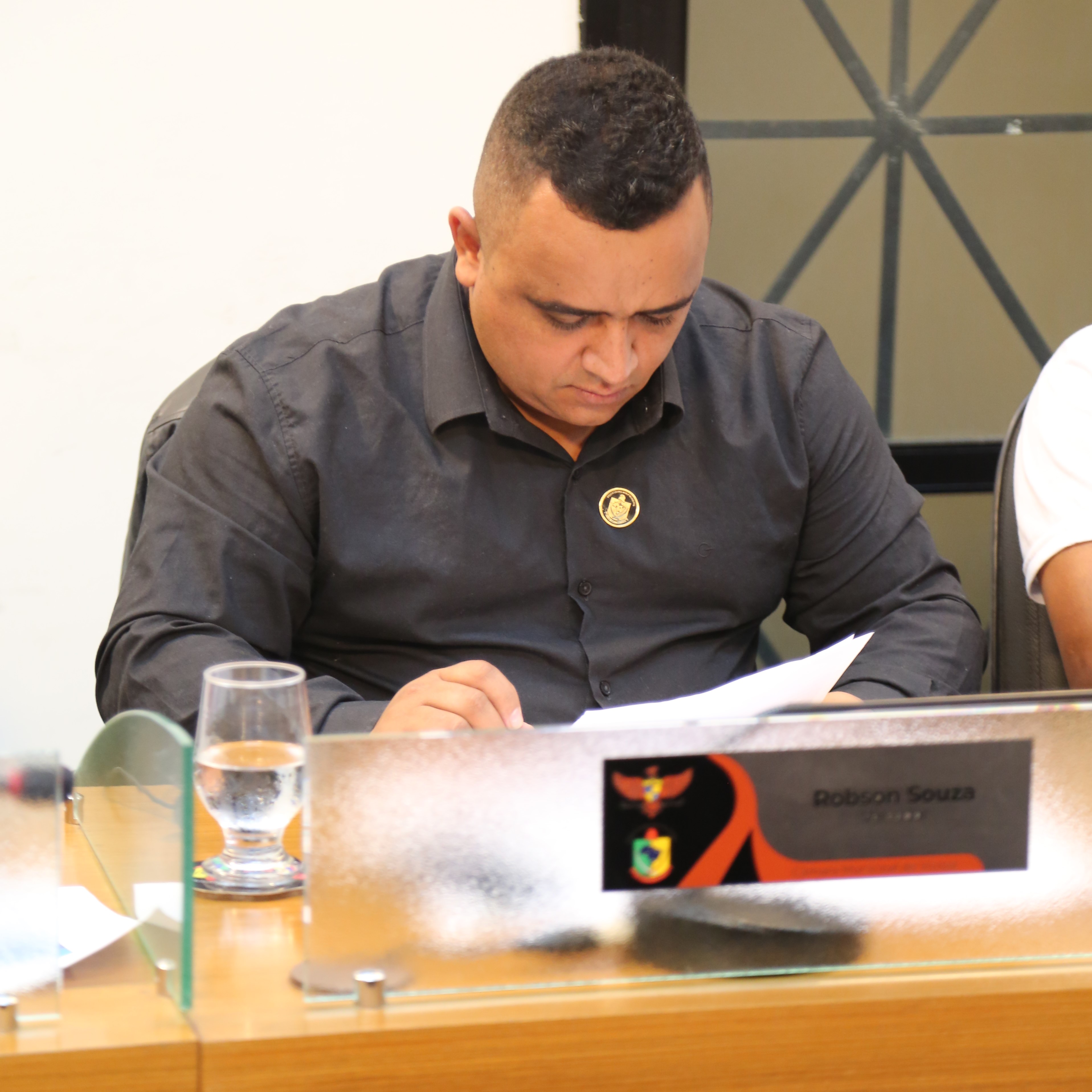 Vereador Robson Souza (Cidadania), Presidente da Comissão de Direitos Humanos, Cidadania, Prevenção e Segurança Pública