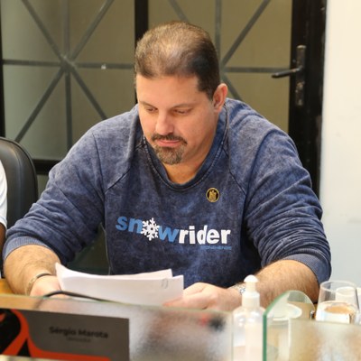 Vereador Sérgio Marota (PL), Presidente da Comissão de Saúde e Assistência Social