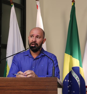 Vereador Cristiano Gonçalves (Moto Link) (SOLIDARIEDADE), Presidente da Comissão de Trânsito e Mobilidade Urbana