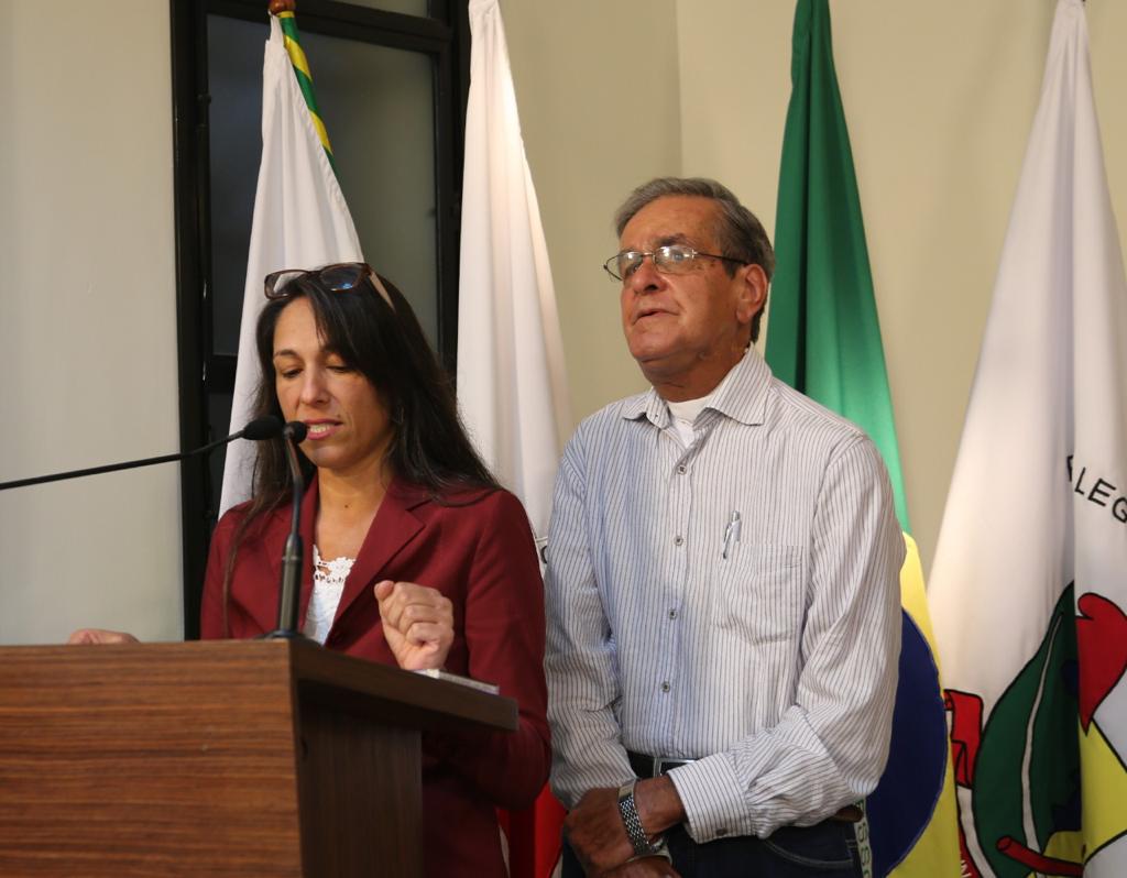 Agradecimento do José Maria, por intermédio de sua filha.