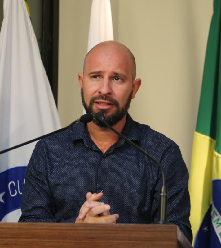 Vereador Cristiano Gonçalves (MotoLink) (SOLIDARIEDADE), Presidente da Comissão de Trânsito e Mobilidade Urbana