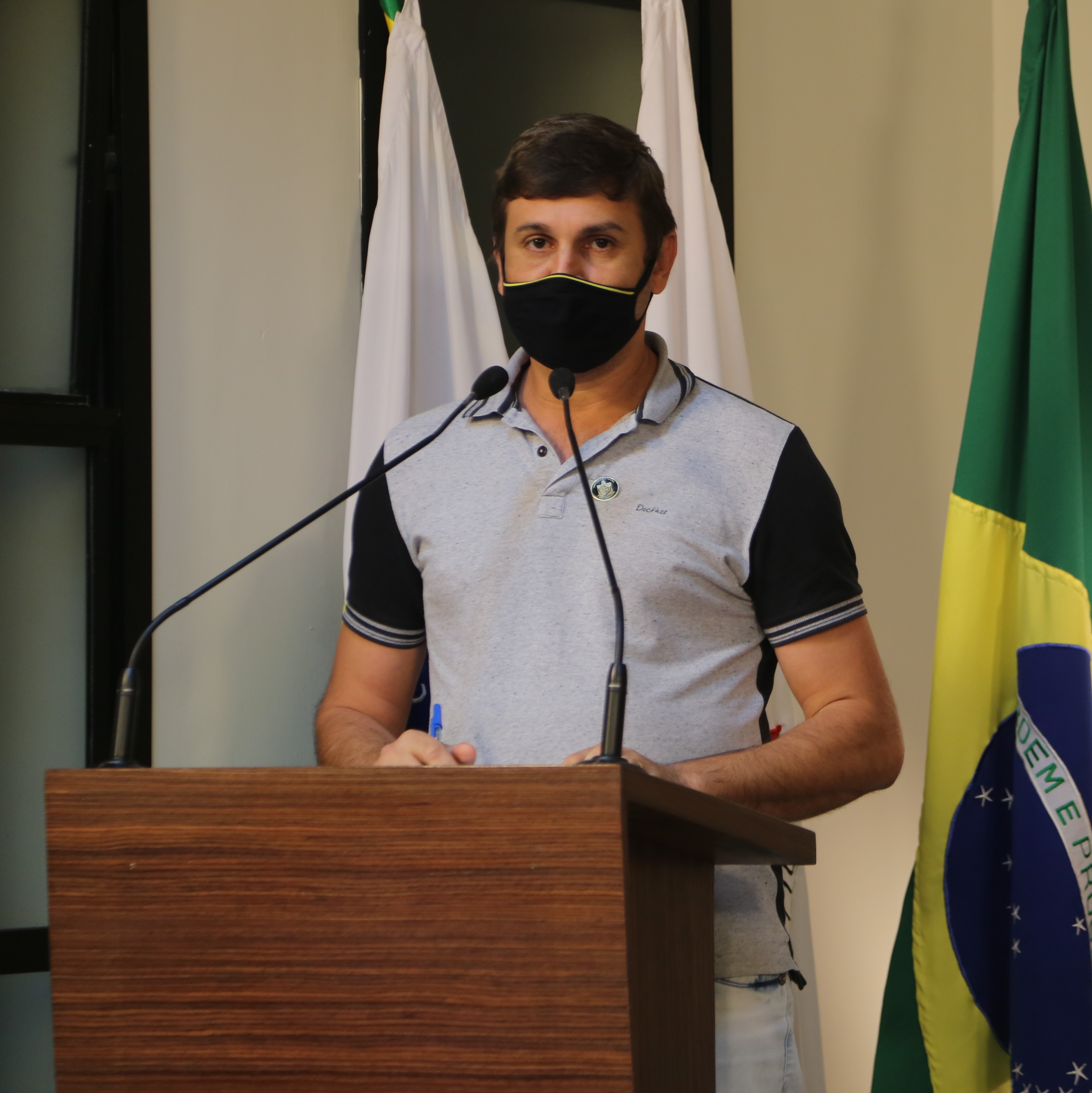 Vereador Marcos Fialho (DEM), Presidente da Comissão de Agronegócio e Meio Ambiente