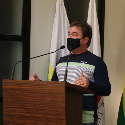 Presidente da Casa, Vereador Edenilson Oliveira (PSD)