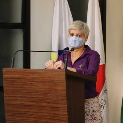 Secretária, Vereadora Marly Coelho (PSC)