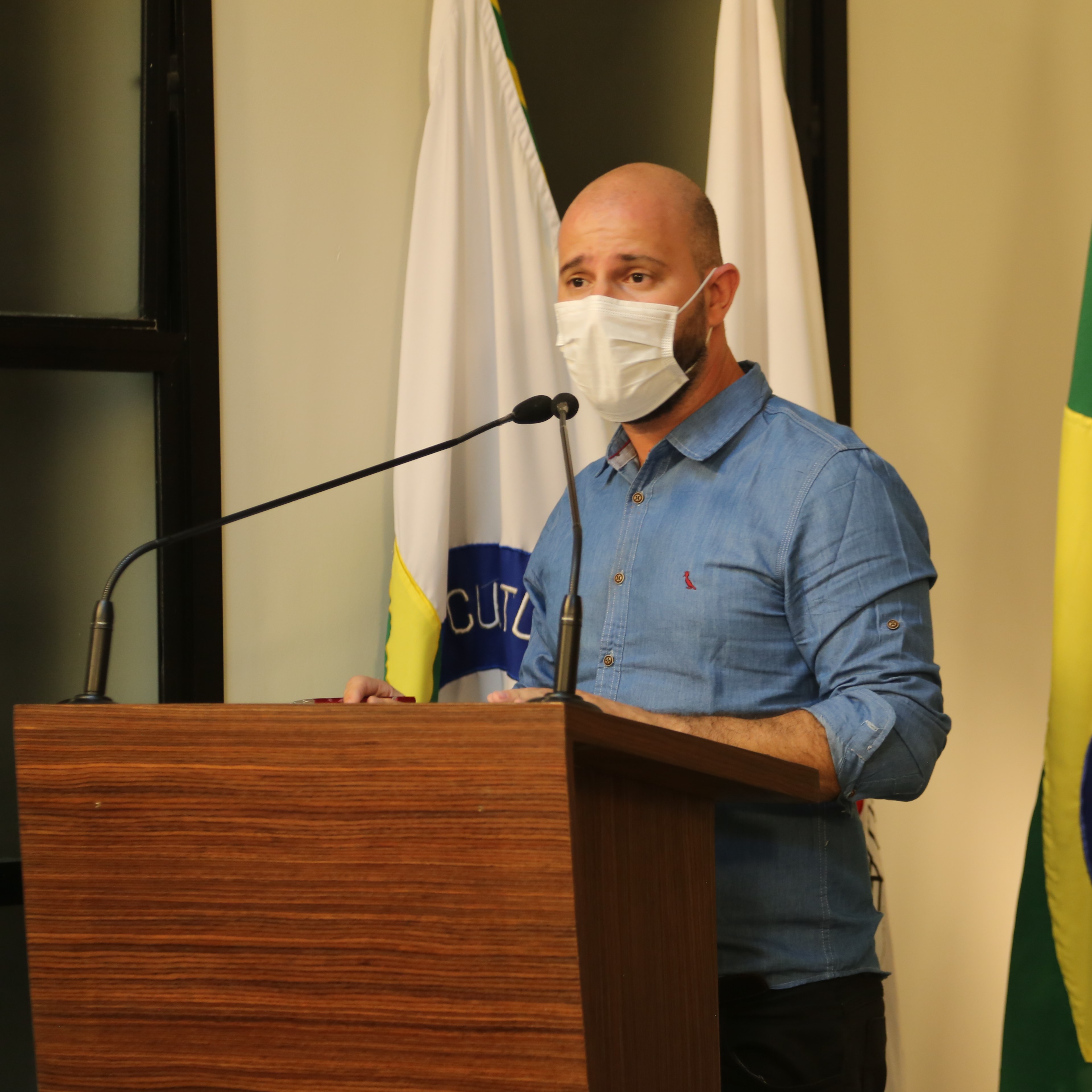 Vereador Cristiano Gonçalves (Cristiano Moto Link) (Solidariedade), Presidente da Comissão de Trânsito e Mobilidade Urbana