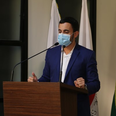 Vereador Daniel Cabral (PCdoB), Presidente da Comissão de Constituição, Justiça e Redação