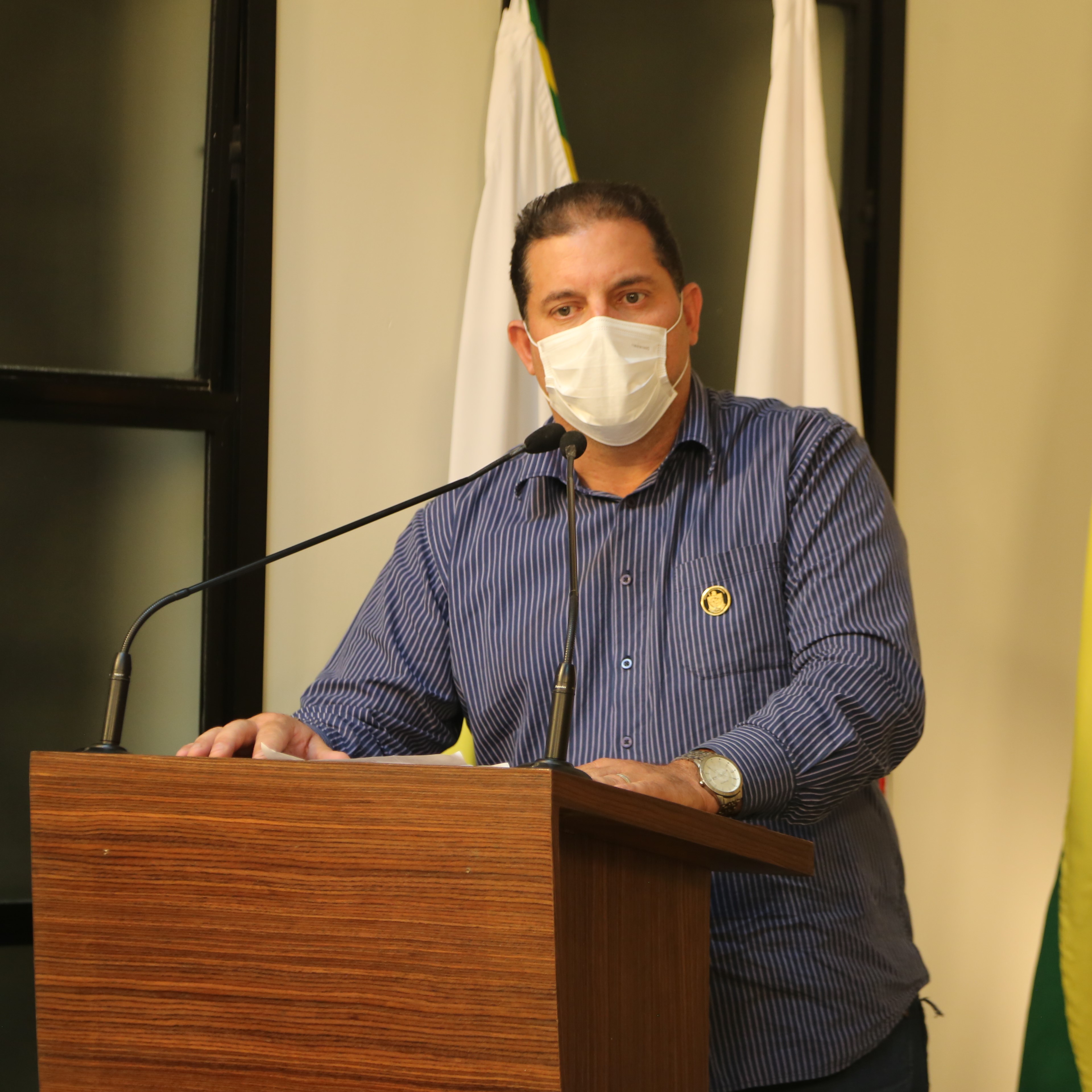 Vereador Sérgio Marota (PSL), Presidente da Comissão de Saúde e Assistência Social