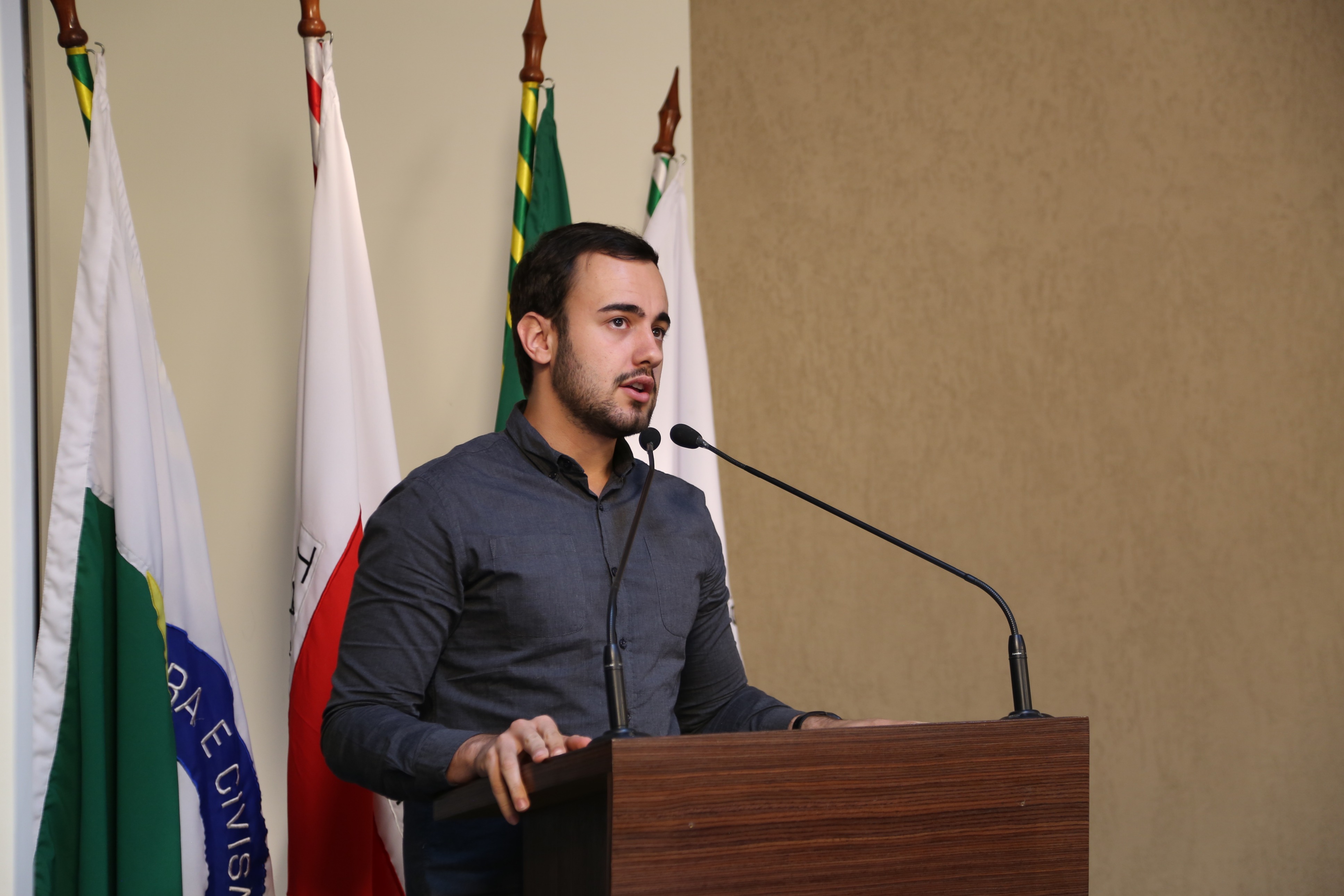 Vereador Daniel Cabral (PCdoB), Presidente da Comissão de Constituição, Justiça e Redação