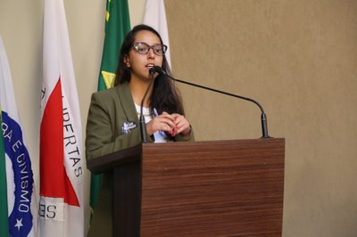 Vereadora Jamille Gomes (PT), Presidente da Comissão de Finanças e Orçamento