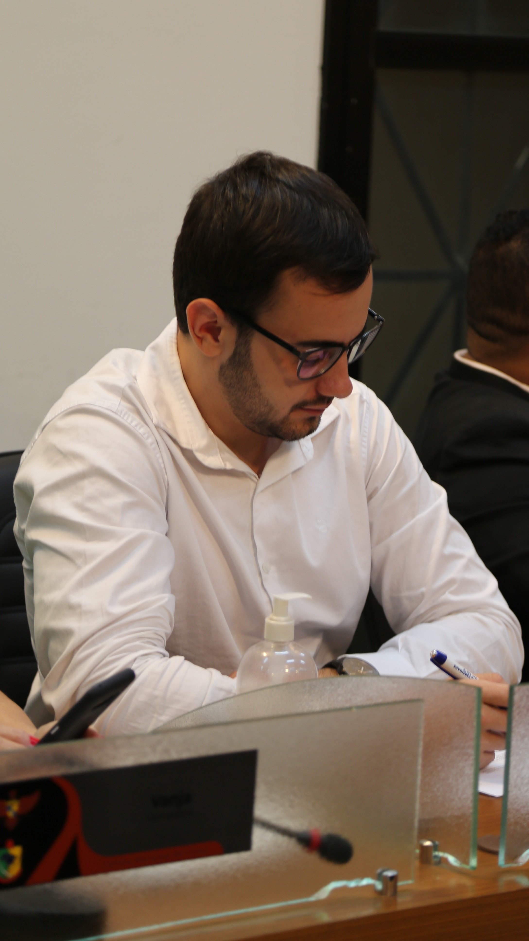 Vereador Daniel Cabral (PCdoB), Presidente da Comissão de Constituição, Justiça e Redação