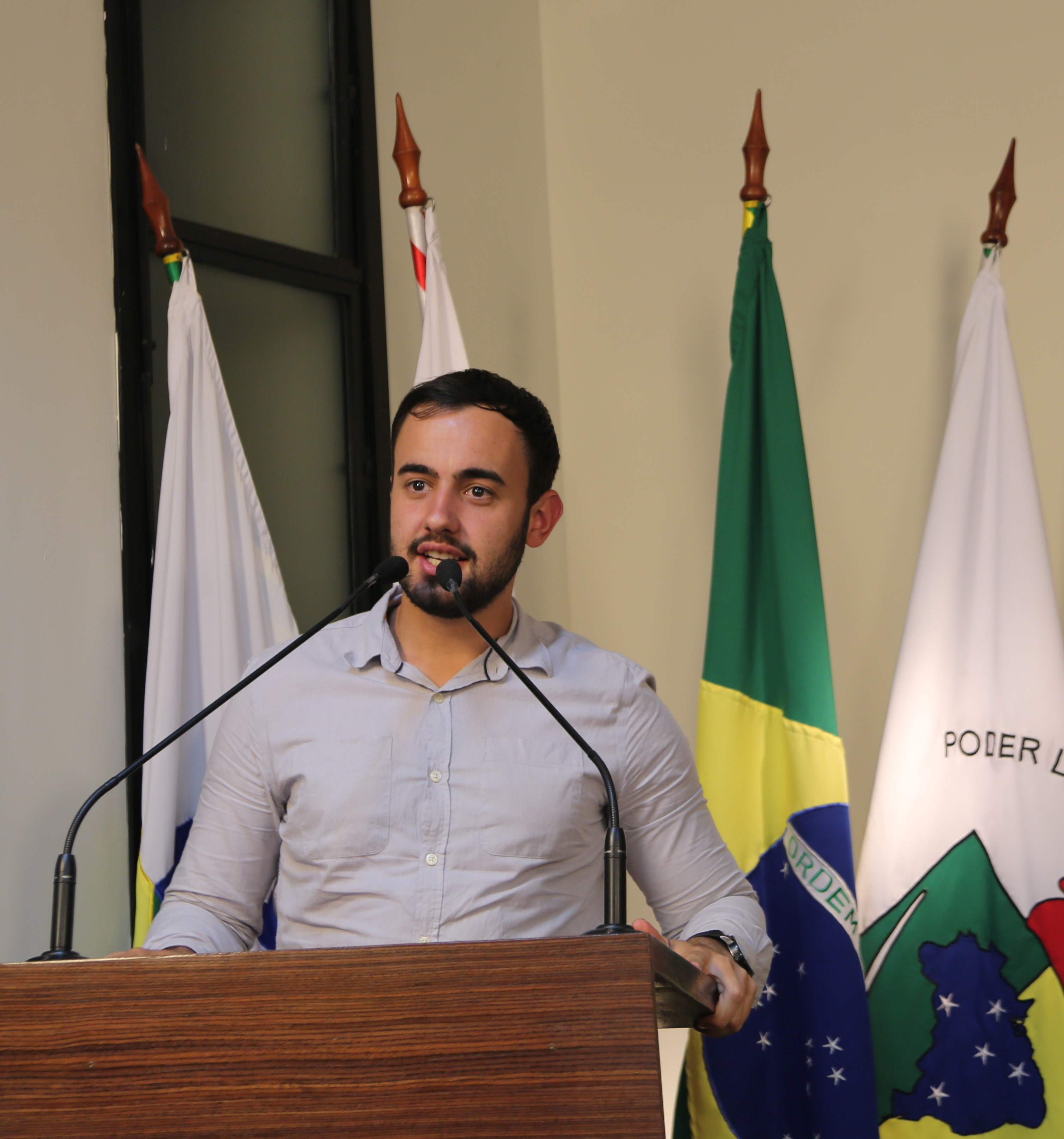 Vereador Daniel Cabral (PCdoB), Presidente da Comissão de Constituição, Justiça e Redação