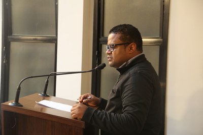 Vereador Bartomélio Martins (Professor Bartô) (PT), Presidente da Comissão de Educação, Ciência e Tecnologia