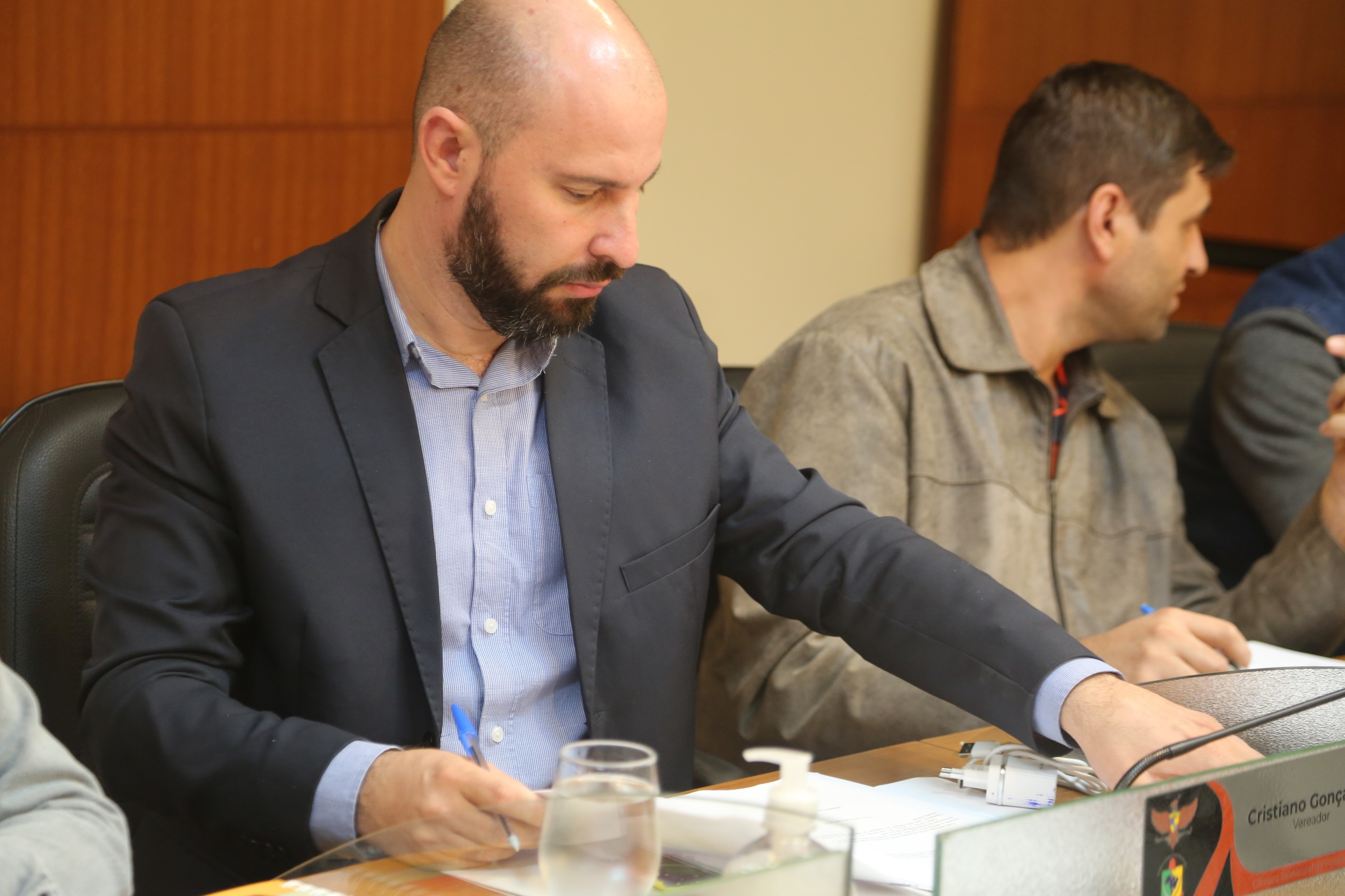 Vereador Cristiano Gonçalves (Moto Link) (SOLIDARIEDADE), Presidente da Comissão de Trânsito e Mobilidade Urbana