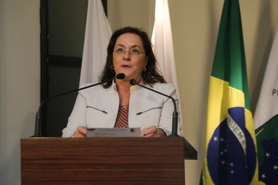 Vereadora Vanja Honorina (PSD), Presidente da Comissão de Abastecimento, Indústria, Comércio e Defesa do Consumidor