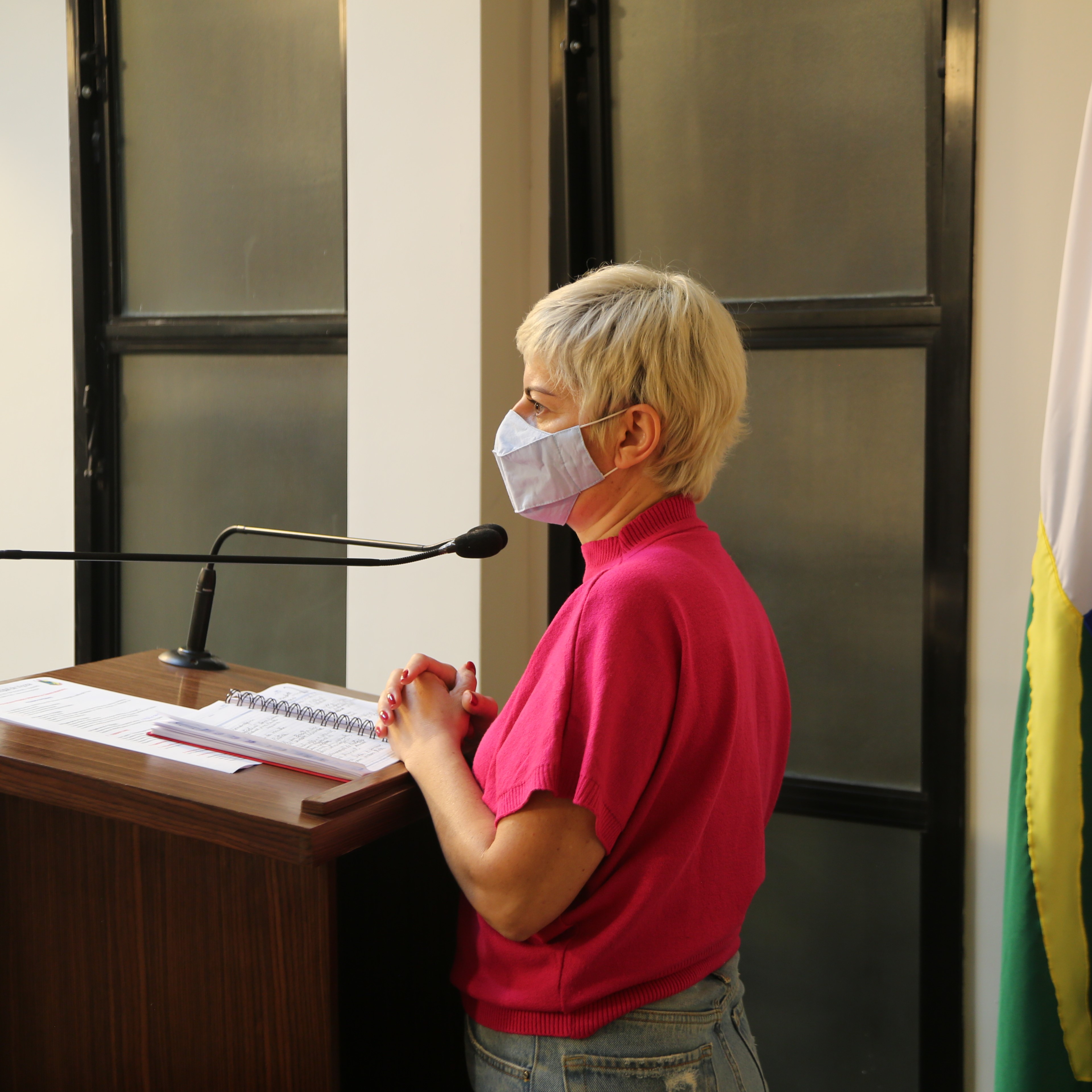 Secretária, Vereadora Marly Coelho (PSC)