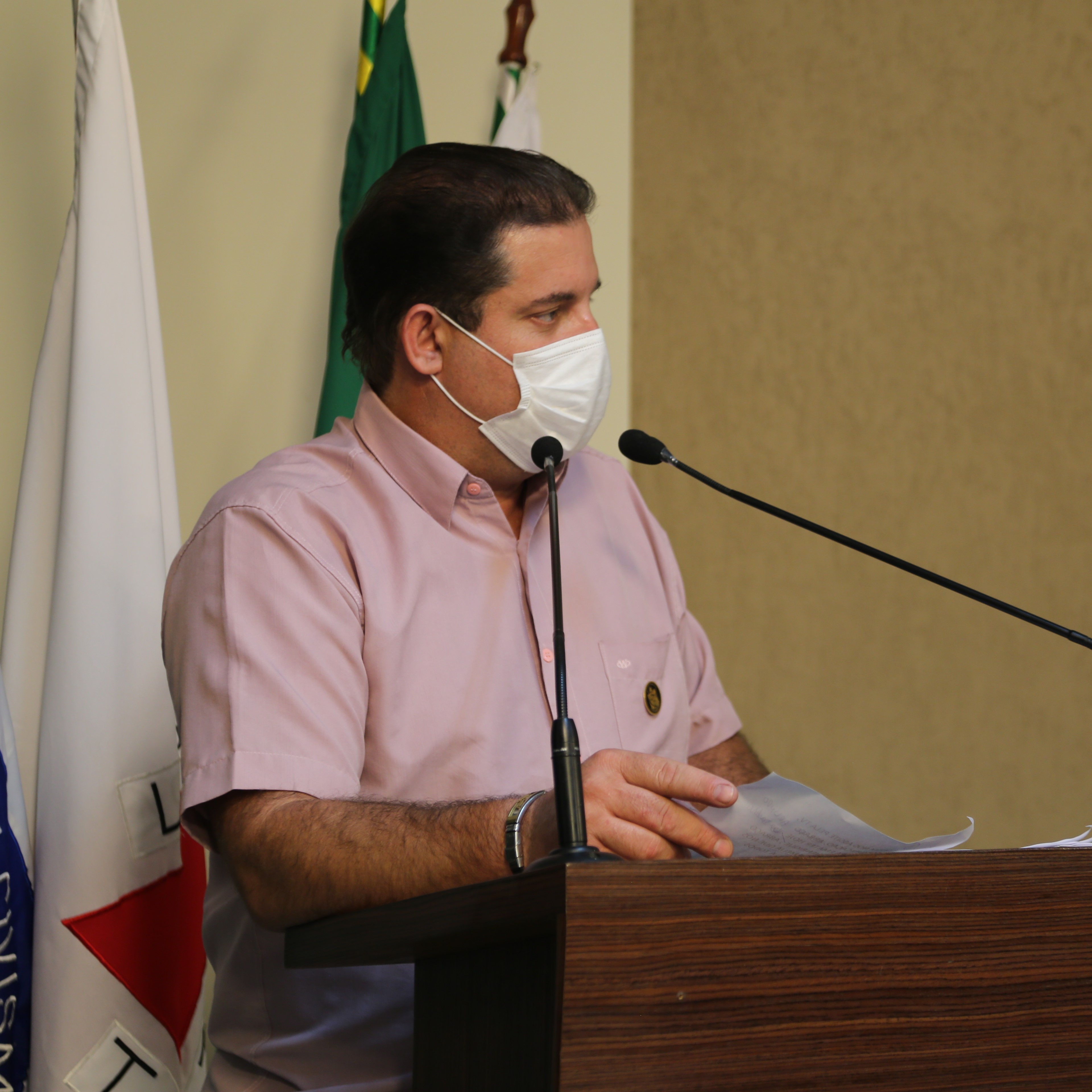 Vereador Sérgio Marota (PSL), Presidente da Comissão de Saúde e Assistência Social