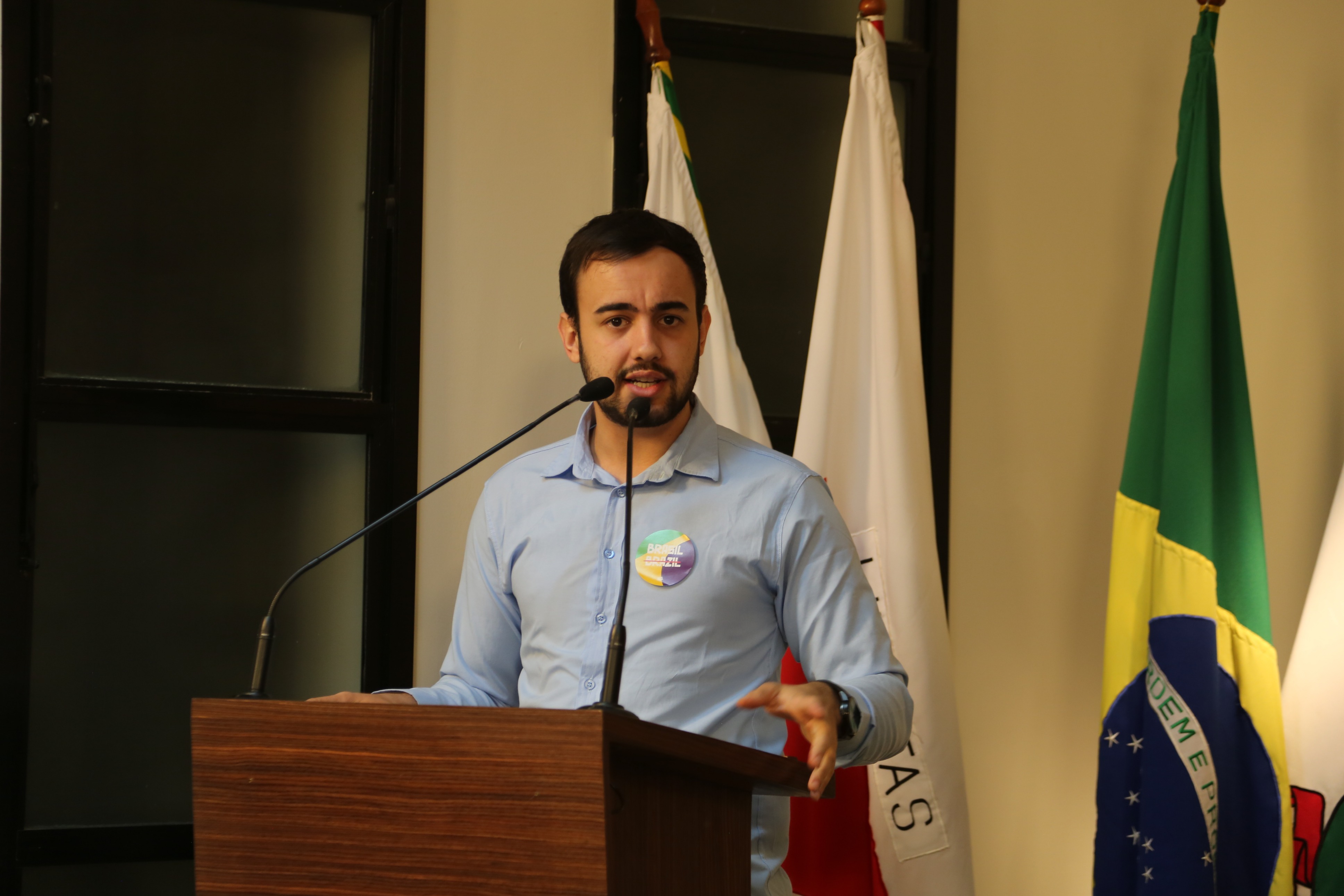 Vereador Daniel Cabral (PCdoB), Presidente da Comissão de Constituição, Justiça e Redação