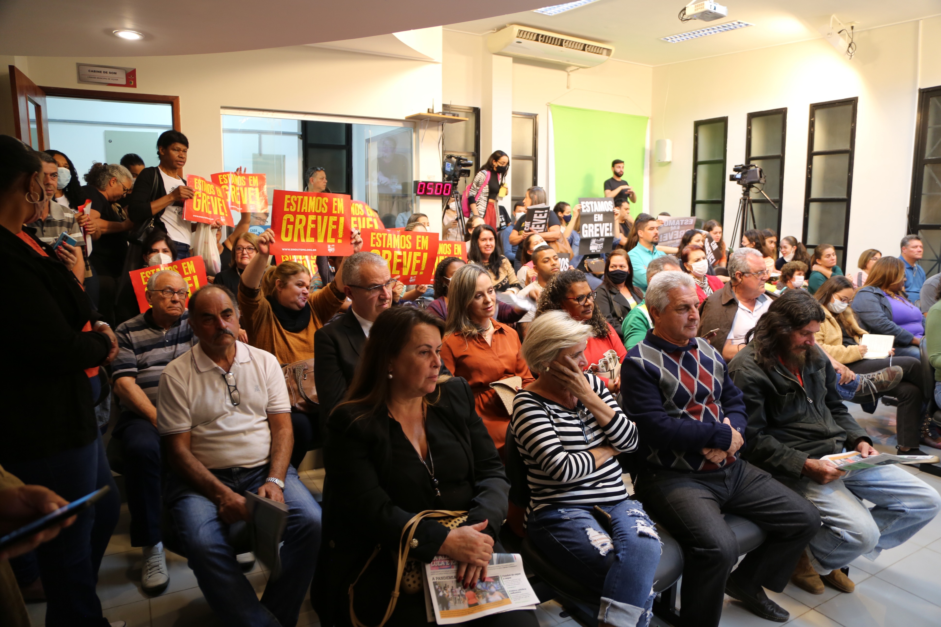 Manifestação no plenário