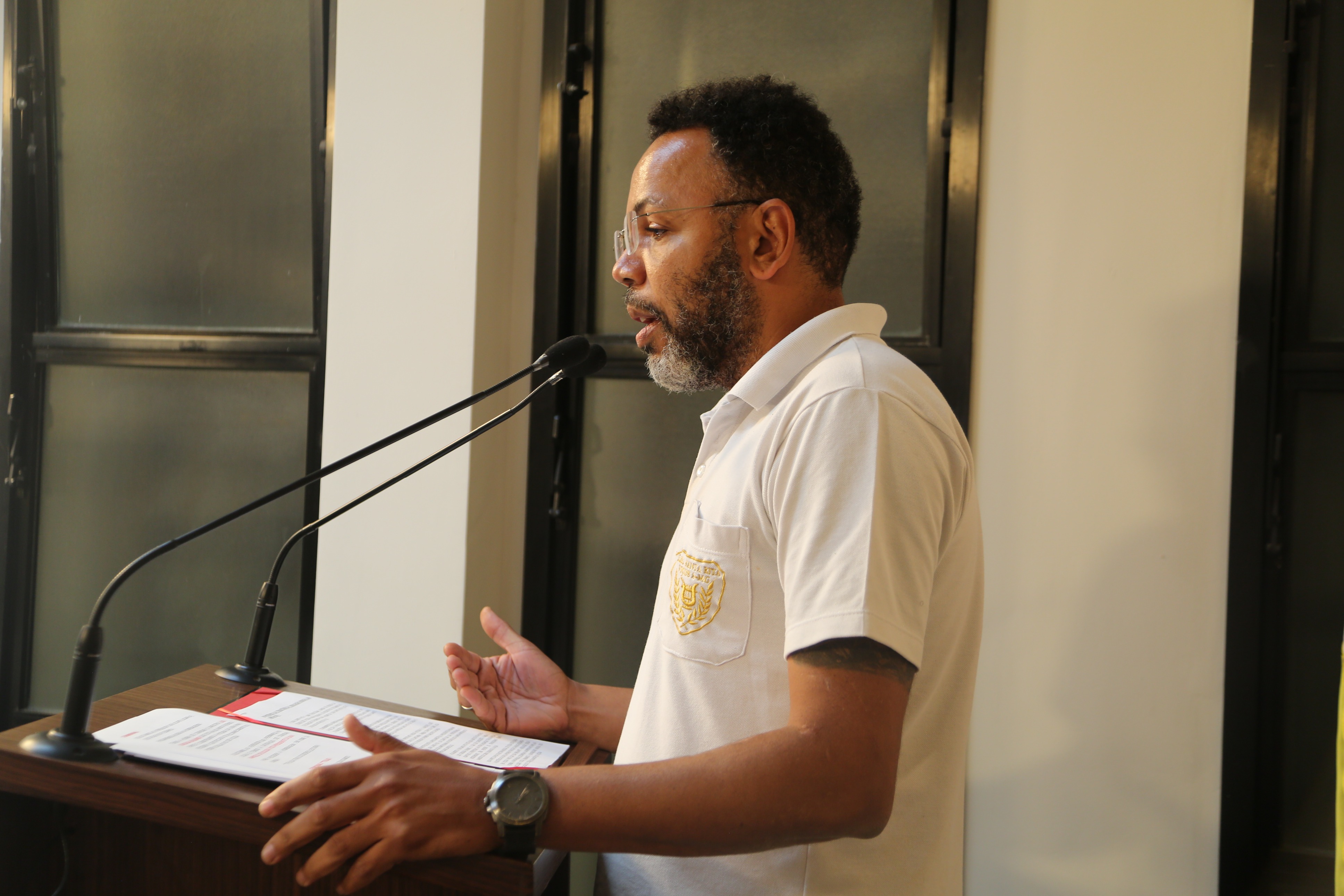 Vice Presidente da Banda Lira Santa Rita - Marcelo de Souza.