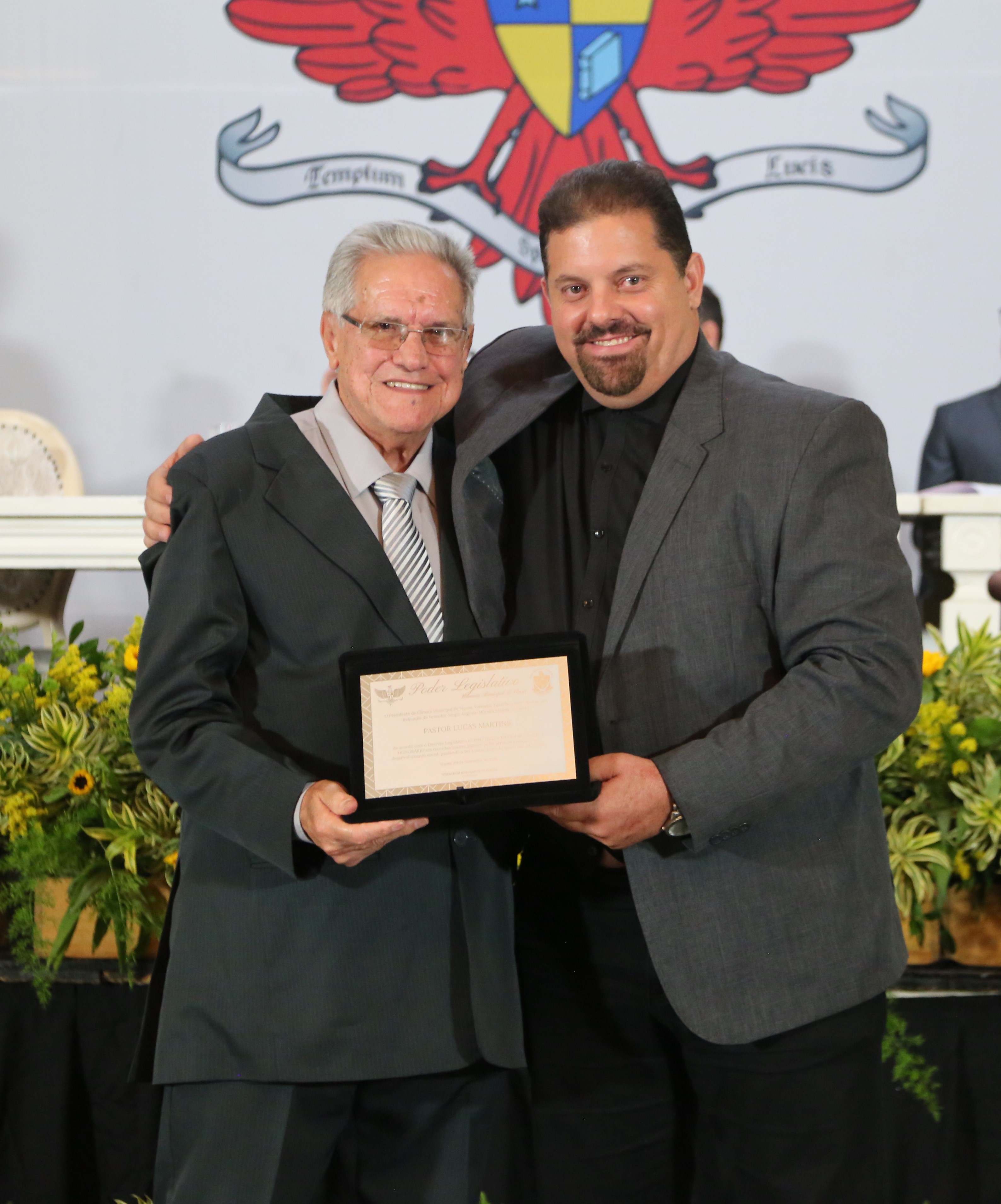 Cidadão Honorário - Pastor Lucas Martins