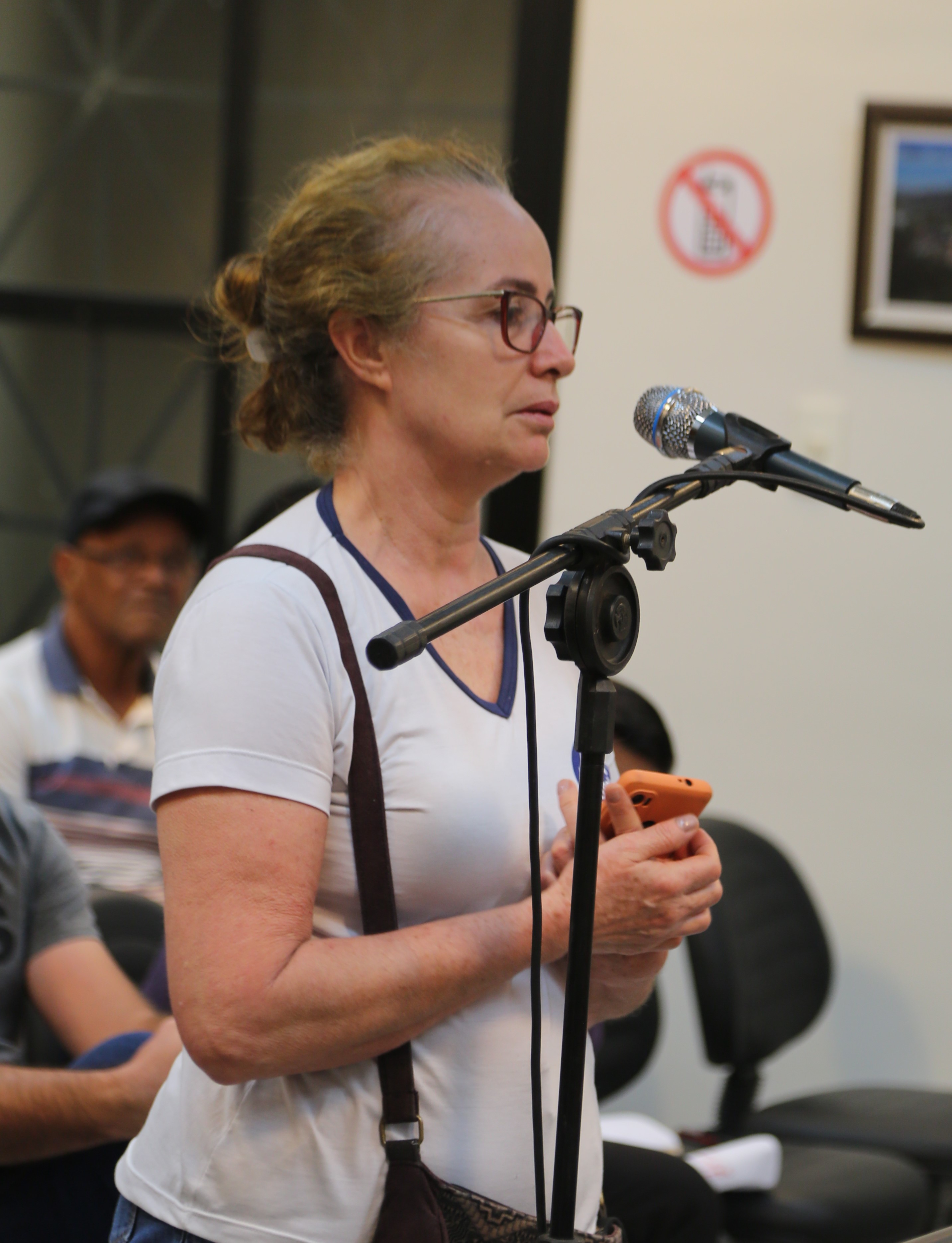 Participação Popular: Gorete, moradora da Rua Misael Lustosa.