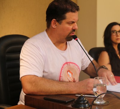 Vereador Sérgio Marota (PL), autor do requerimento que solicita a audiência.