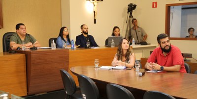 Mesa Diretora e Mesa Central 