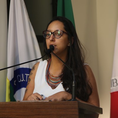 Vereadora Jamille Gomes (PT) Presidente da Comissão de Finanças e Orçamento