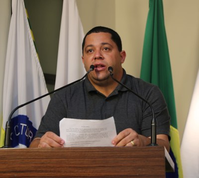 Vereador Marco Cardoso (Marcão Paraíso) (PSDB) Presidente da Comissão de Cultura, Turismo, Esporte e Juventude