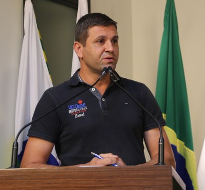 Vereador Marcos Fialho (sem partido) Presidente da Comissão de Agronegócio e Meio Ambiente