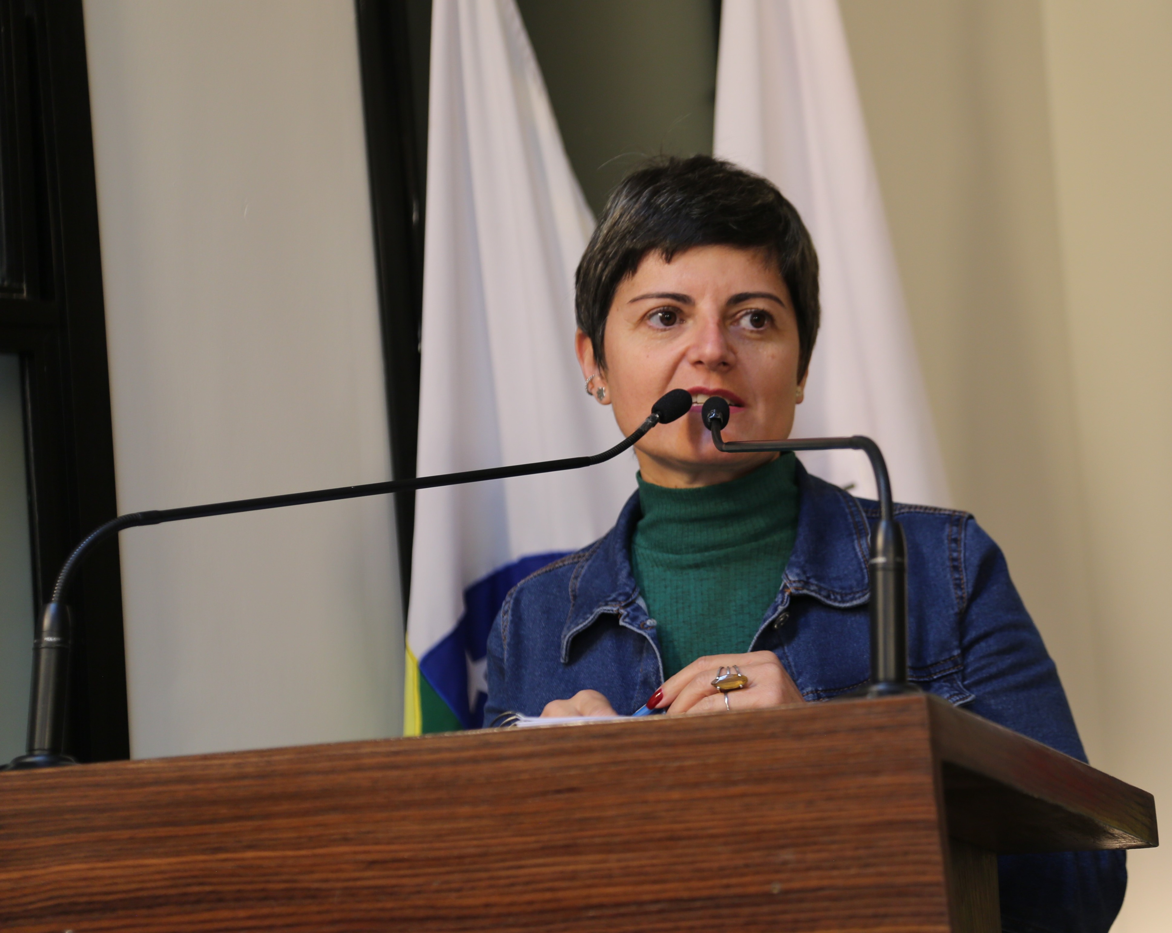 Vereadora Marly Coelho Januário (PSC) 2ª Secretária da Mesa Diretora