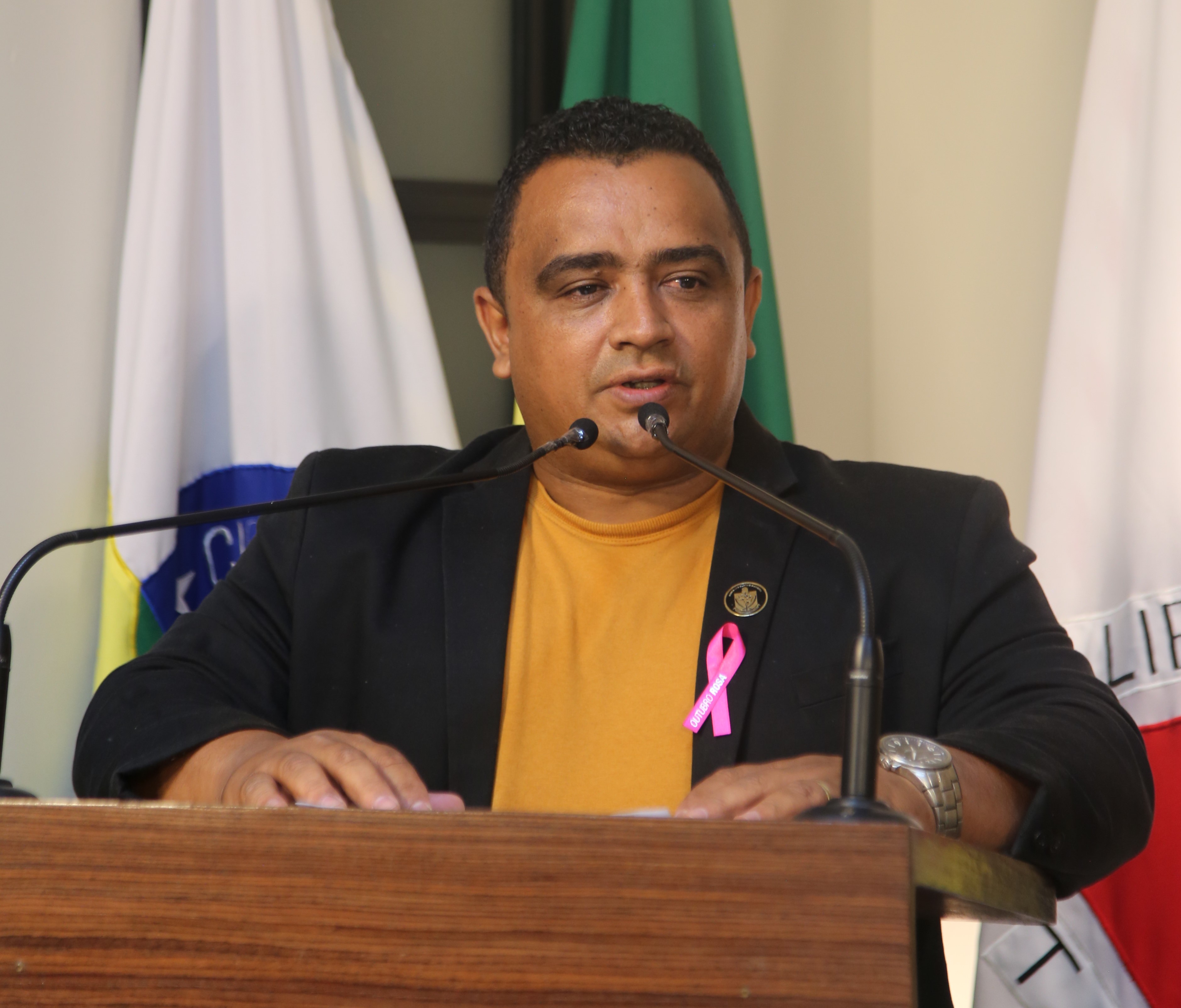 Vereador Robson Souza (CIDADANIA) Presidente da Comissão de Direitos Humanos, Cidadania, Prevenção e Segurança Pública