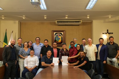 Plano Diretor Vereadores e Comissão responsável pela Revisão do Plano Diretor