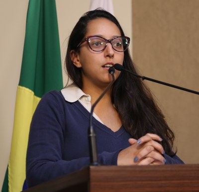 Vereadora Jamille Gomes (PT) Presidente da Comissão de Finanças e Orçamento