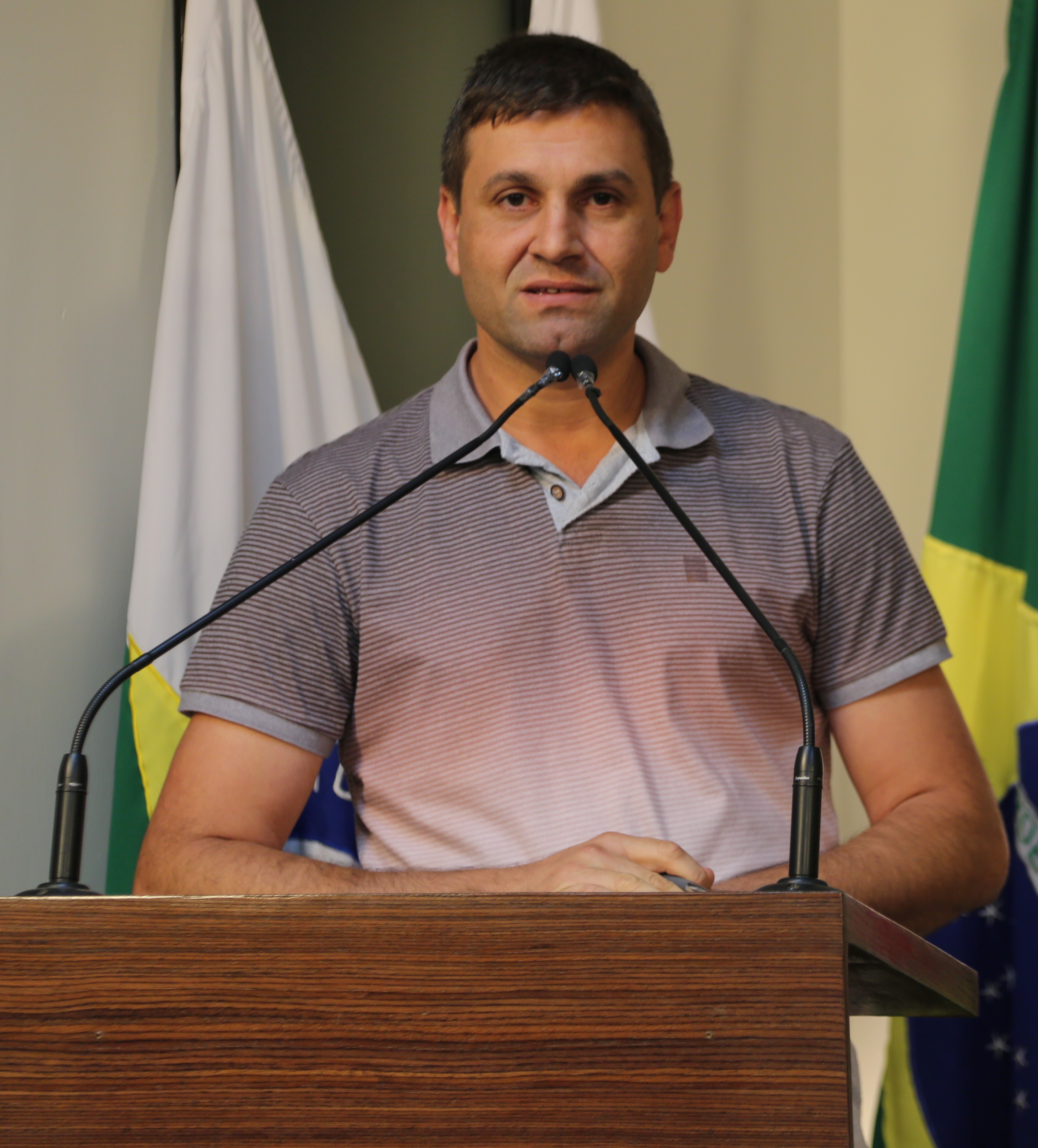 Vereador Marcos Fialho (sem partido) Presidente da Comissão de Agronegócio e Meio Ambiente