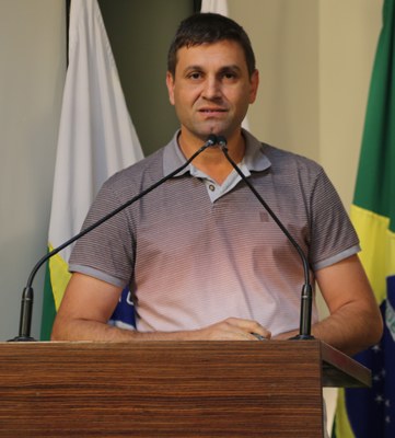 Vereador Marcos Fialho (sem partido) Presidente da Comissão de Agronegócio e Meio Ambiente