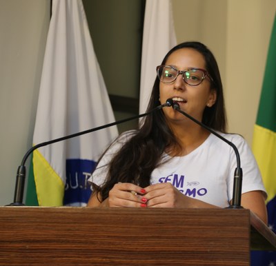 Vereadora Jamille Gomes (PT) Presidente da Comissão de Finanças e Orçamento