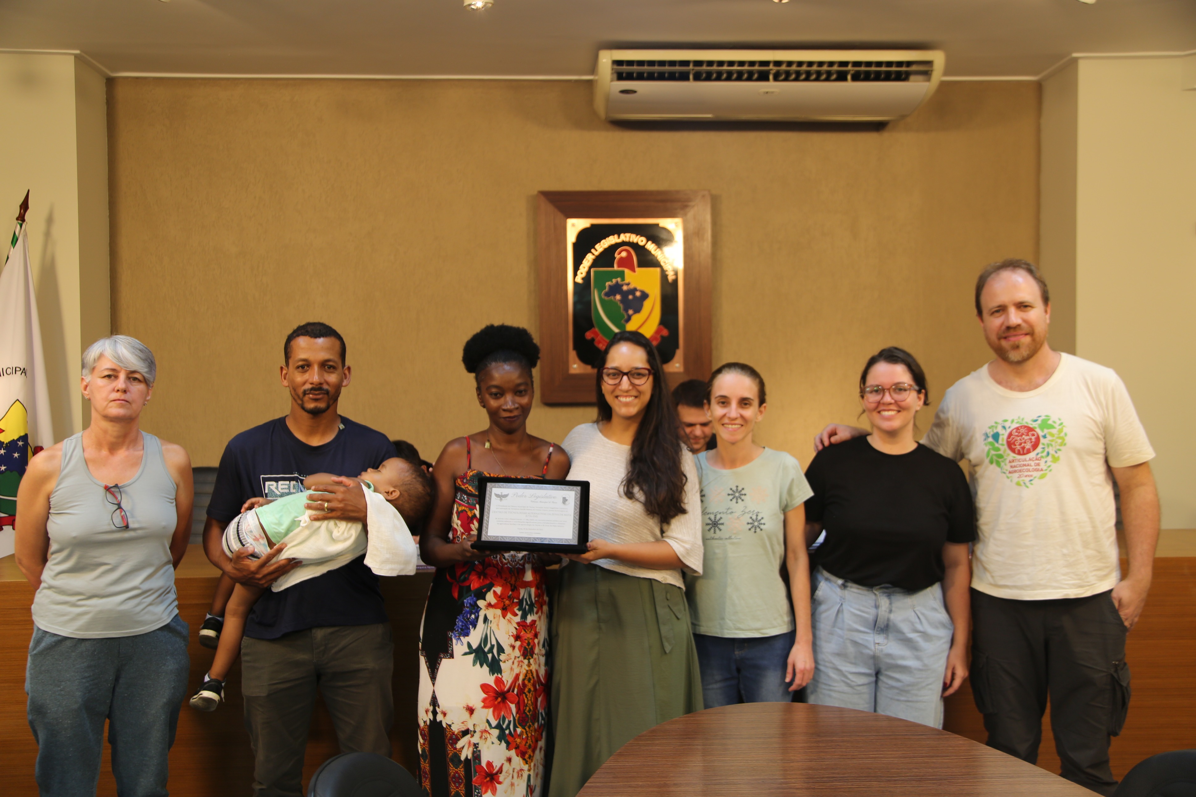 Equipe do Centro de Tecnologias Alternativas da Zona da Mata.