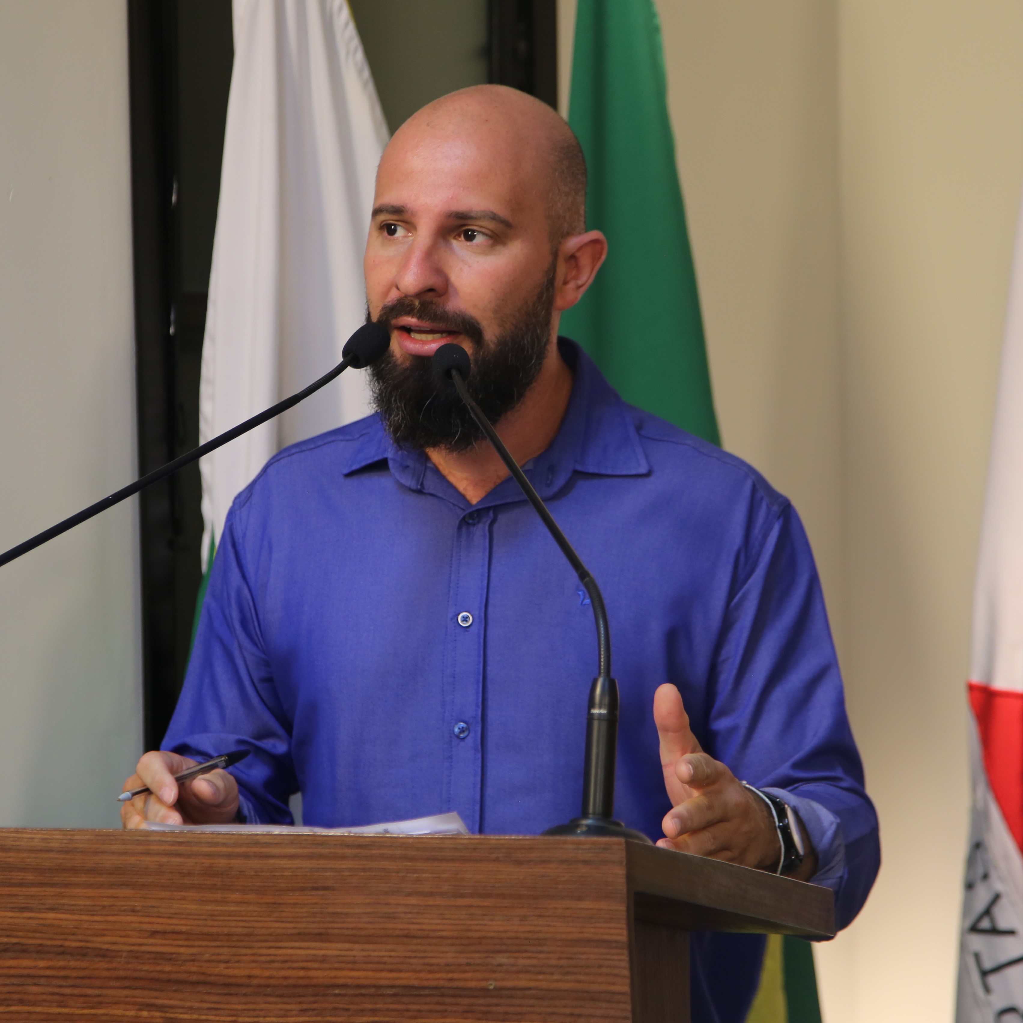 Vereador Cristiano Gonçalves (Moto Link) (Solidariedade) Presidente da Comissão de Trânsito e Mobilidade Urbana