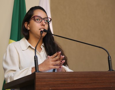 Vereadora Jamille Gomes (PT) Presidente da Comissão de Finanças e Orçamento