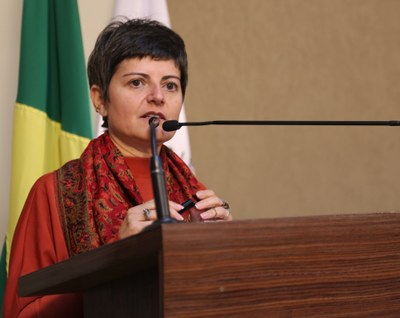 Vereadora Marly Coelho Januário (PSC) 2ª Secretária da Mesa Diretora