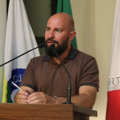 Vereador Cristiano Gonçalves (Moto Link) (Solidariedade) Presidente da Comissão de Trânsito e Mobilidade Urbana