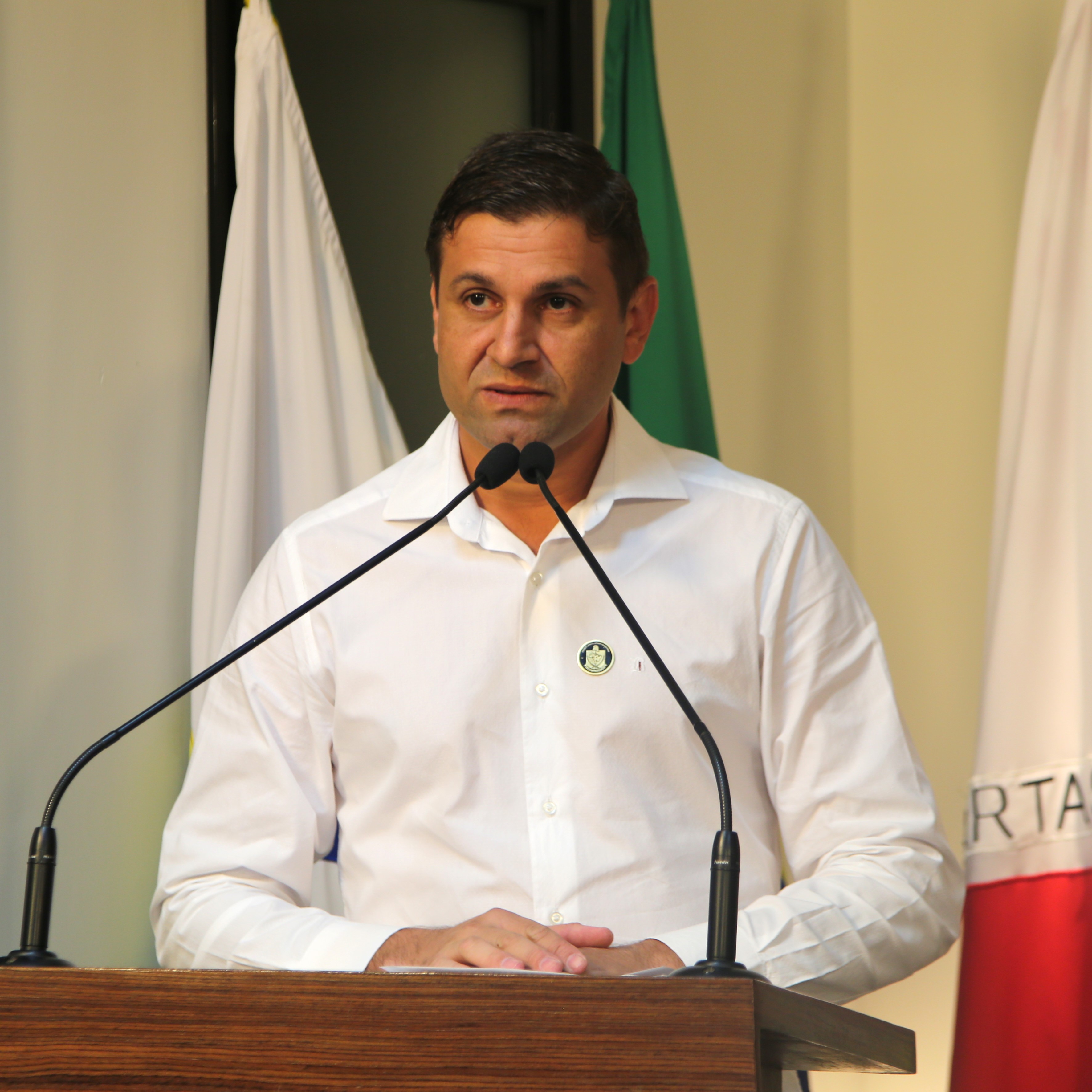 Vereador Marcos Fialho (sem partido) Presidente da Comissão de Agronegócio e Meio Ambiente