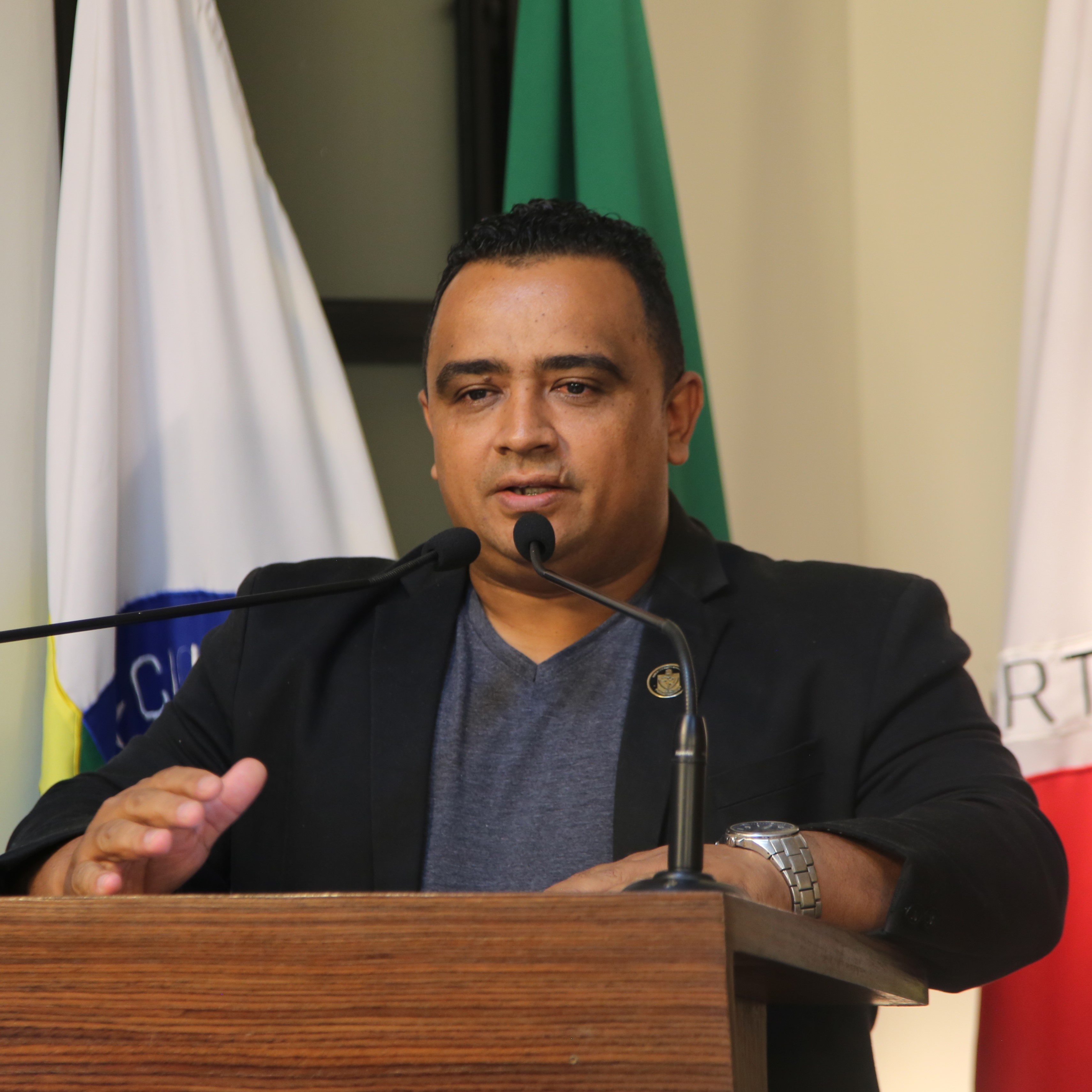 Vereador Robson Souza (CIDADANIA) Presidente da Comissão de Direitos Humanos, Cidadania, Prevenção e Segurança Pública